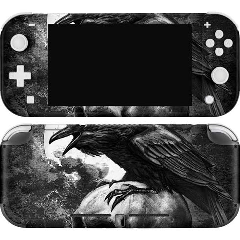 Alchemy Carta Poe's Raven Nintendo Switch Lite Skin